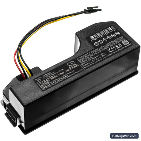 Custom Battery Packs Replacement Battery, 14.8V, 3000mAh, Li-ion 1