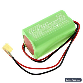 Custom Battery Packs Replacement Battery, 4.8V, 2000mAh, Ni-MH 1