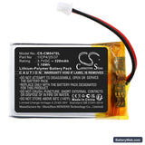 Custom Battery Packs Replacement Battery, 3.7V, 320mAh, Li-Polymer 3