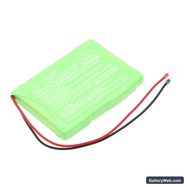 Custom Battery Pack Replacement Battery, 3.6V, 500mAh, Ni-MH 1