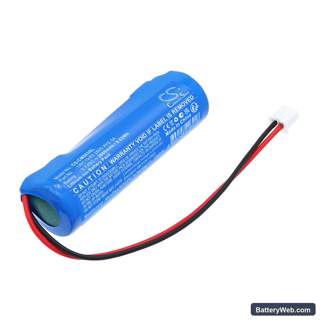 Battery Pack Replacement Battery, 3.7V, 2600mAh, Li-ion 1
