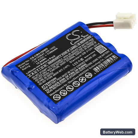 COMEN CM100 Replacement Battery, 14.4V, 1100mAh, Li-ion 1