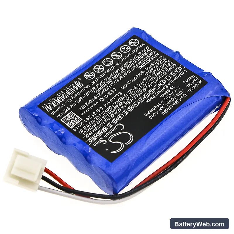COMEN CM100 Replacement Battery, 14.4V, 1100mAh, Li-ion 2