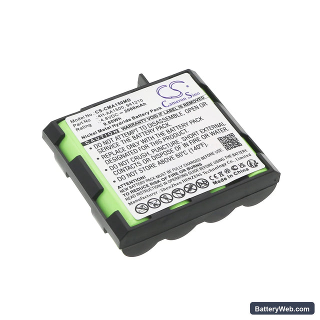 Compex Mi Replacement Battery, 4.8V, 2000mAh, Ni-MH 1