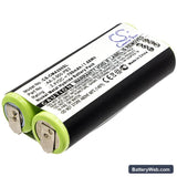 Clarisonic Mia 2 Replacement Battery, 2.4V, 700mAh, Ni-MH 1