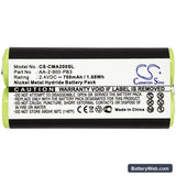 Clarisonic Mia 2 Replacement Battery, 2.4V, 700mAh, Ni-MH 3