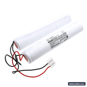Candelux M-BA 8-65.3 Replacement Battery, 7.2V, 4000mAh, Ni-CD 1