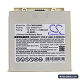 COMEN C60 Replacement Battery, 14.8V, 3100mAh, Li-ion 3