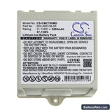 COMEN C70 Replacement Battery, 11.1V, 5200mAh, Li-ion 3