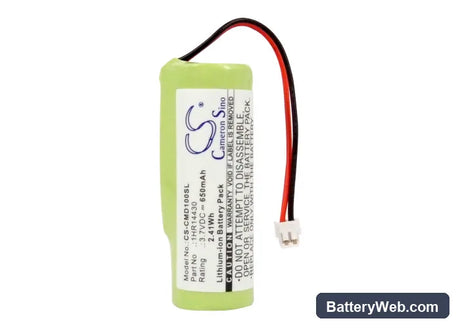 Sony CMD-C1 Replacement Battery, 3.7V, 650mAh, Li-ion 3