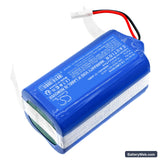 Infinuvo Cleanmate LDS700 Replacement Battery, 14.4V, 2600mAh, Li-ion 2