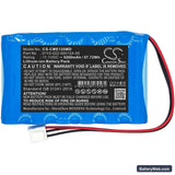 COMEN CM-1200A ECG Replacement Battery, 11.1V, 5200mAh, Li-ion 3