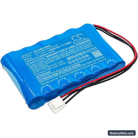 COMEN CM-1200A ECG Replacement Battery, 11.1V, 6400mAh, Li-ion 1