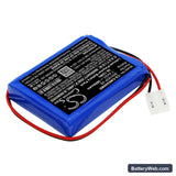 CONTEC ECG-600G Replacement Battery, 7.4V, 3800mAh, Li-Polymer 2