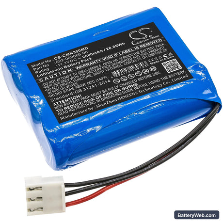 COMEN NC3 Replacement Battery, 11.1V, 2600mAh, Li-ion 1