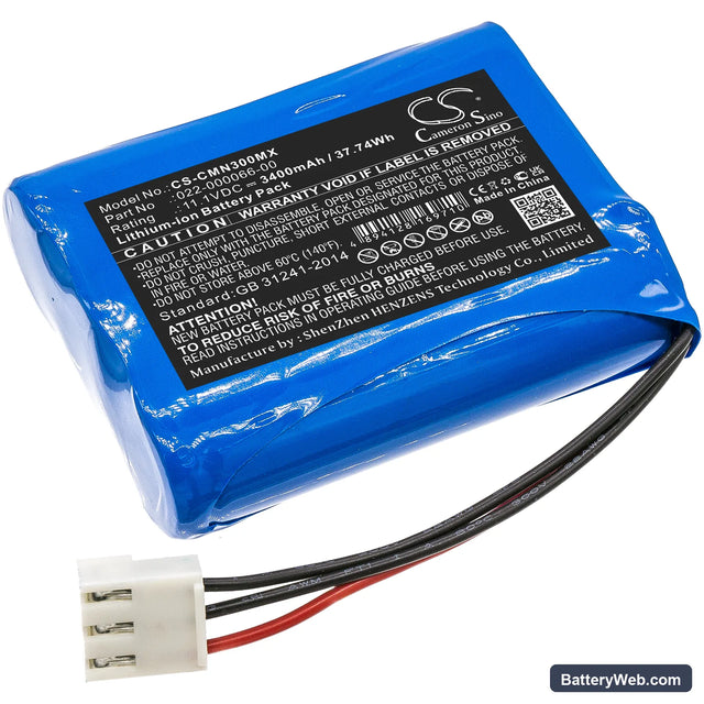 COMEN NC3 Replacement Battery, 11.1V, 3400mAh, Li-ion 1