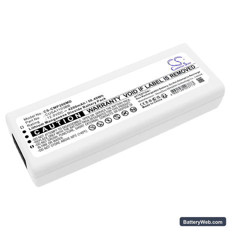 CU Medical i-PAD SP1 Replacement Battery, 12V, 4200mAh, Li-MnO2 1