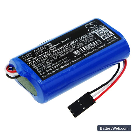 COSMED Pony FX NTA2531 Replacement Battery, 7.4V, 2600mAh, Li-ion 1