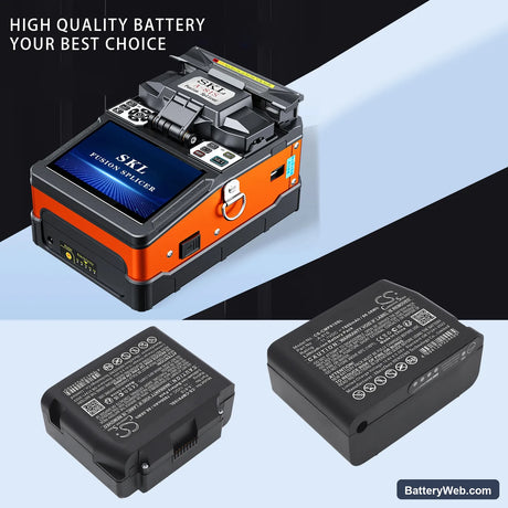 Comptyco A-81S Fusion Splicer Replacement Battery, 11.1V, 7800mAh, Li-ion 7