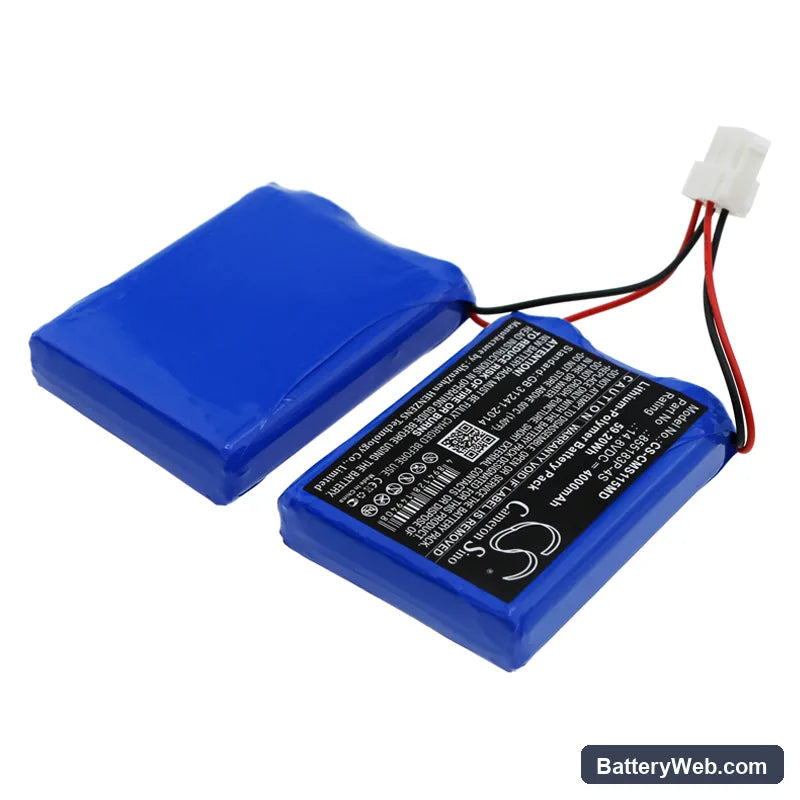 Kangtai ECG-1200 Replacement Battery, 14.8V, 4000mAh, Li-Polymer 2