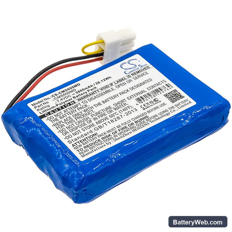 CONTEC CMS6000 Replacement Battery, 7.4V, 3800mAh, Li-Polymer 1