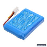 CONTEC CMS5000 Replacement Battery, 7.4V, 4000mAh, Li-Polymer 1