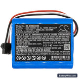 Cardiomonitor COMEN Star 8000 Replacement Battery, 10.8V, 3400mAh, Li-ion 3