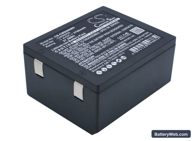 Trismed VITAPIA7000K (Type7012K) Replacement Battery, 7.4V, 3700mAh, Li-ion 1