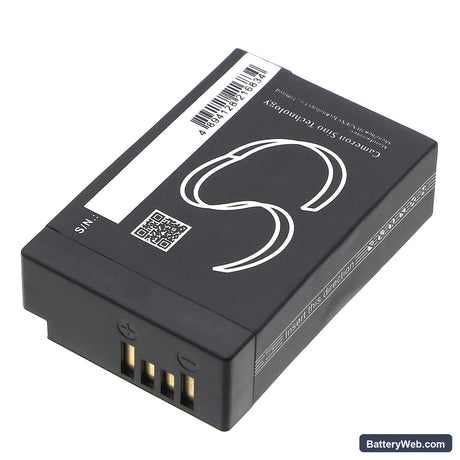 Canon EOS Kiss X8i Replacement Battery, 7.4V, 1000mAh, Li-ion 3