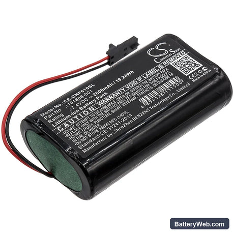 ComSonics QAM Sniffer Replacement Battery, 7.4V, 2600mAh, Li-ion 1
