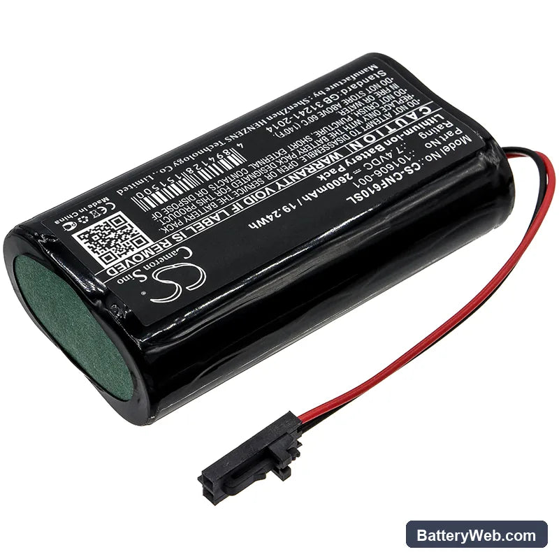 ComSonics QAM Sniffer Replacement Battery, 7.4V, 2600mAh, Li-ion 2