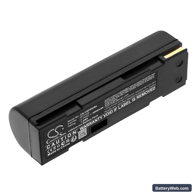 CINO 680BT Replacement Battery, 3.7V, 2000mAh, Li-ion 1
