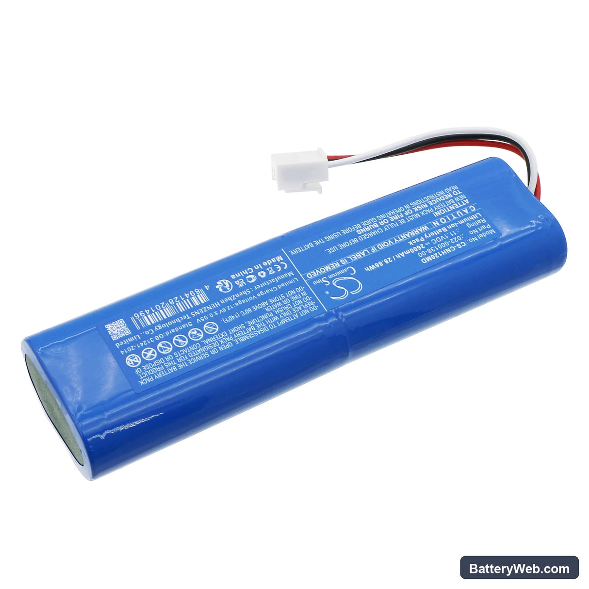 COMEN H12 Replacement Battery, 11.1V, 2600mAh, Li-ion 2