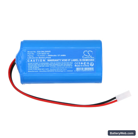 Ikohs Create Netbot S23 Replacement Battery, 14.4V, 2600mAh, Li-ion 3