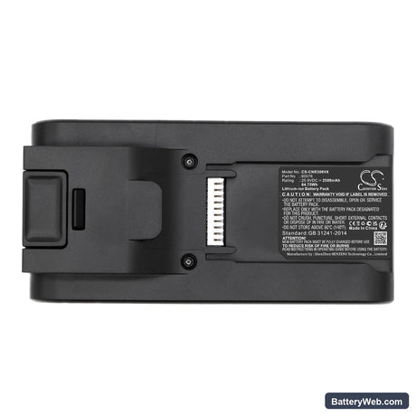 DeLonghi Colombina EVO Replacement Battery, 25.9V, 2500mAh, Li-ion 5
