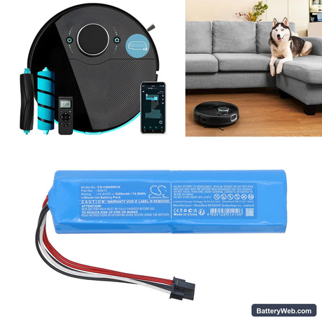 Karcher RCF 3 Replacement Battery, 14.4V, 5200mAh, Li-ion 6