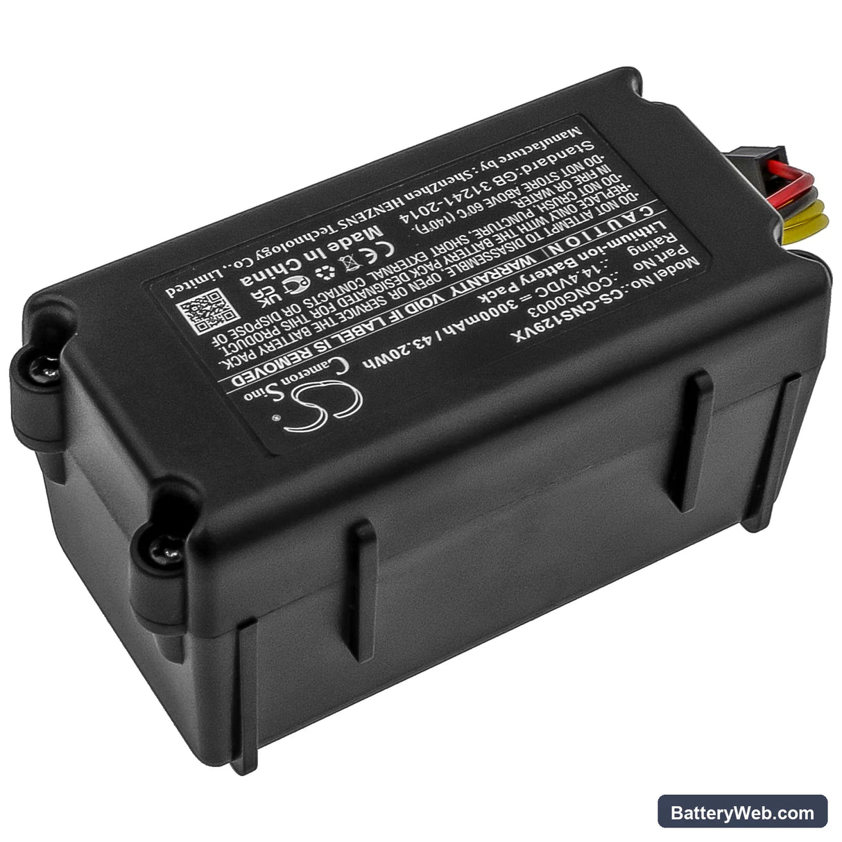 Proscenic 790T Replacement Battery, 14.4V, 3000mAh, Li-ion 2
