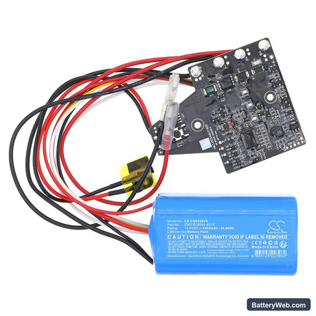 Cecotec 05439 Replacement Battery, 14.8V, 2600mAh, Li-ion 3