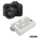 Canon EF-S Replacement Battery, 7.4V, 1000mAh, Li-ion 6