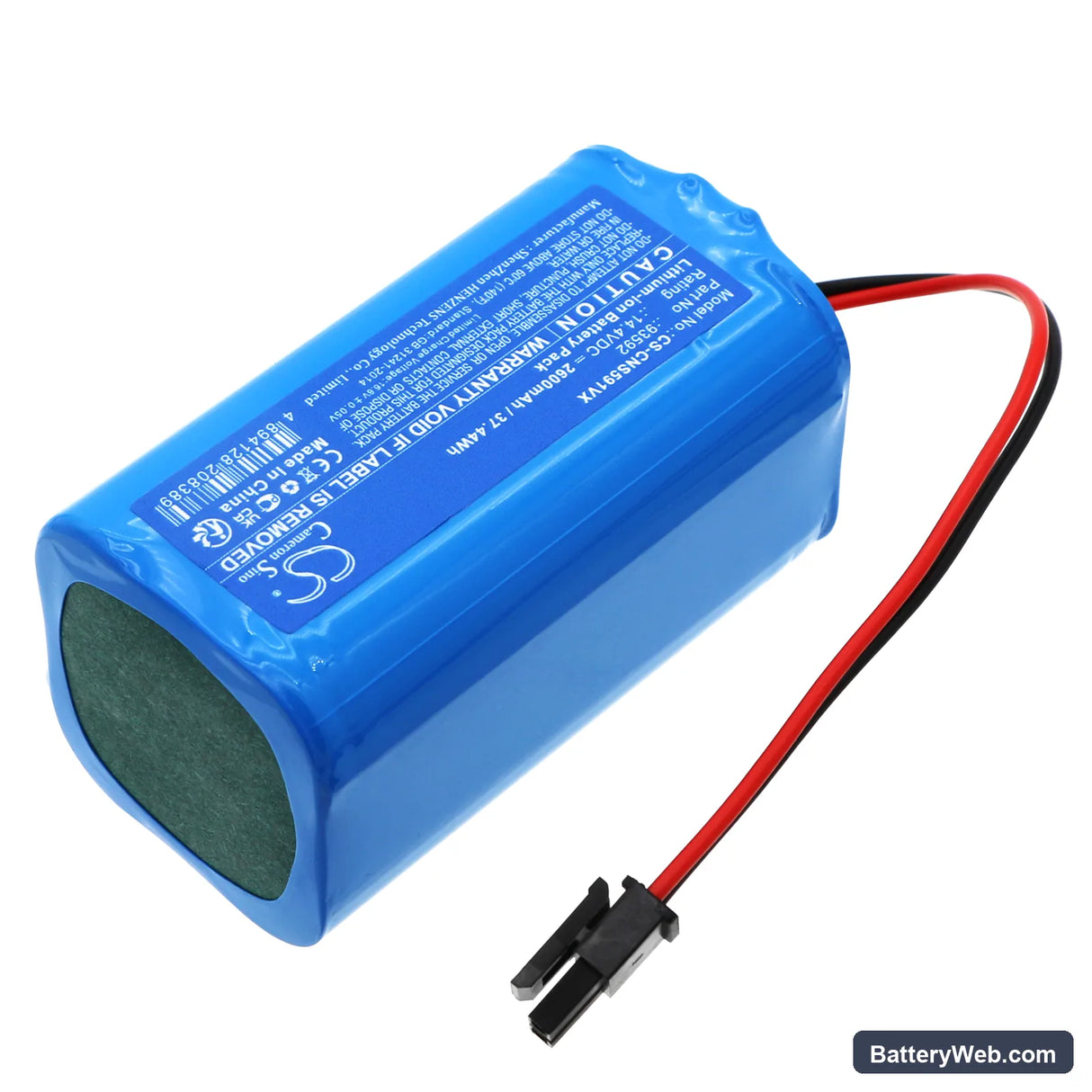 Kyvol Cybovac E20 Replacement Battery, 14.4V, 2600mAh, Li-ion 2