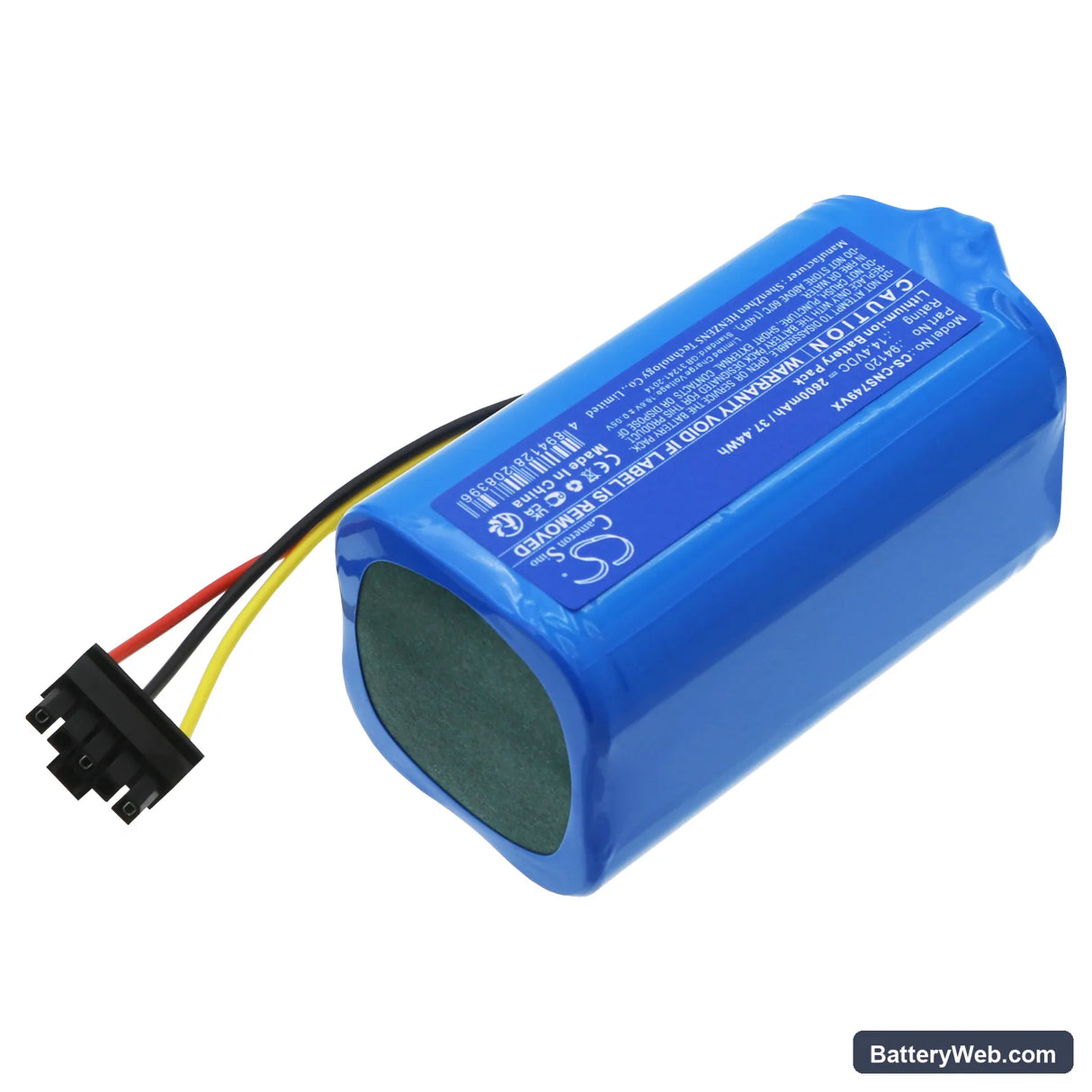 Cecotec Conga 7490 Ultimate Genesis Replacement Battery, 14.4V, 2600mAh, Li-ion 2