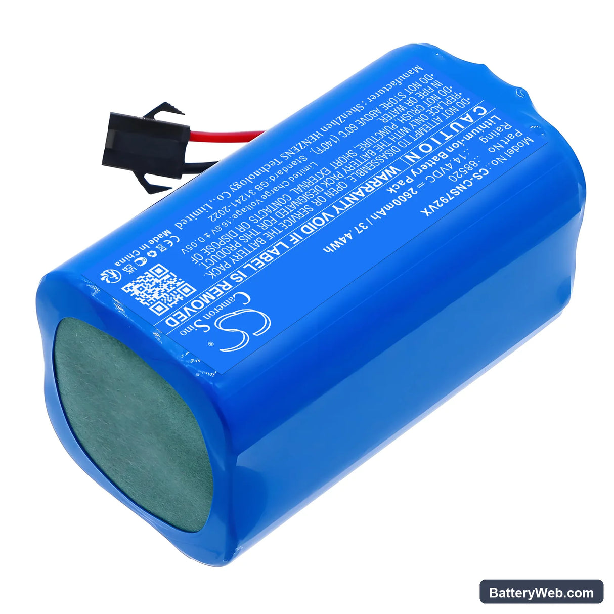 OKP Life K2P Replacement Battery, 14.4V, 2600mAh, Li-ion 2
