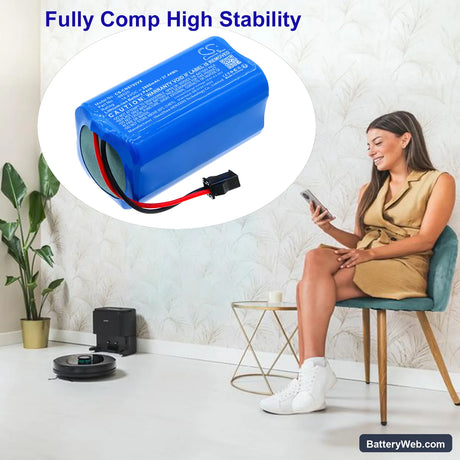 OKP Life K2P Replacement Battery, 14.4V, 2600mAh, Li-ion 6