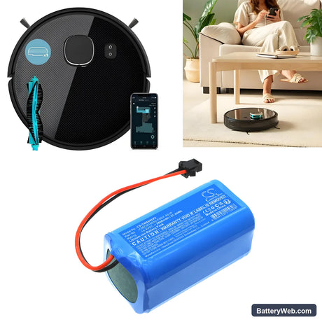 Cecotec 05846 Replacement Battery, 14.4V, 2600mAh, Li-ion 6