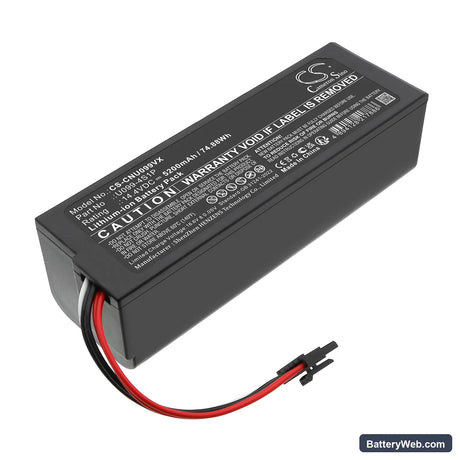 Cecotec Conga 8090 Replacement Battery, 14.4V, 5200mAh, Li-ion 1