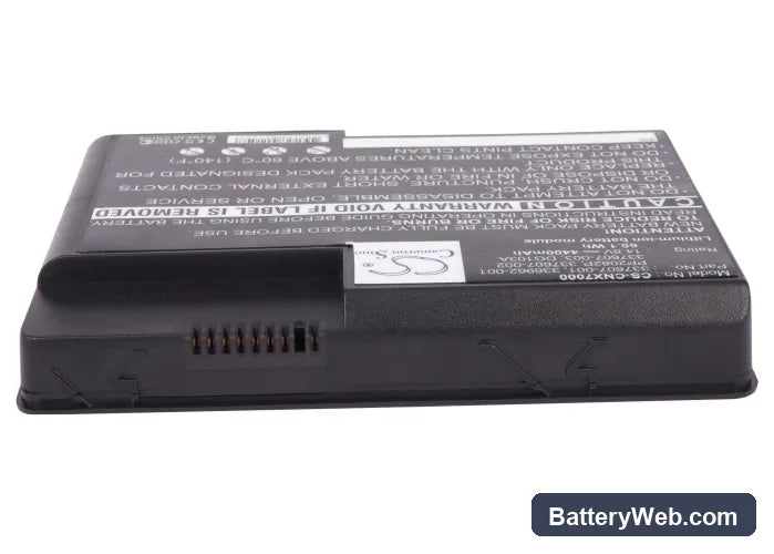 Compaq Presario X1071AP-DQ977A Replacement Battery, 14.8V, 4400mAh, Li-ion 5