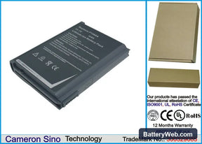 Compaq OmniBook 4111 Replacement Battery, 11.1V, 6600mAh, Li-ion 1