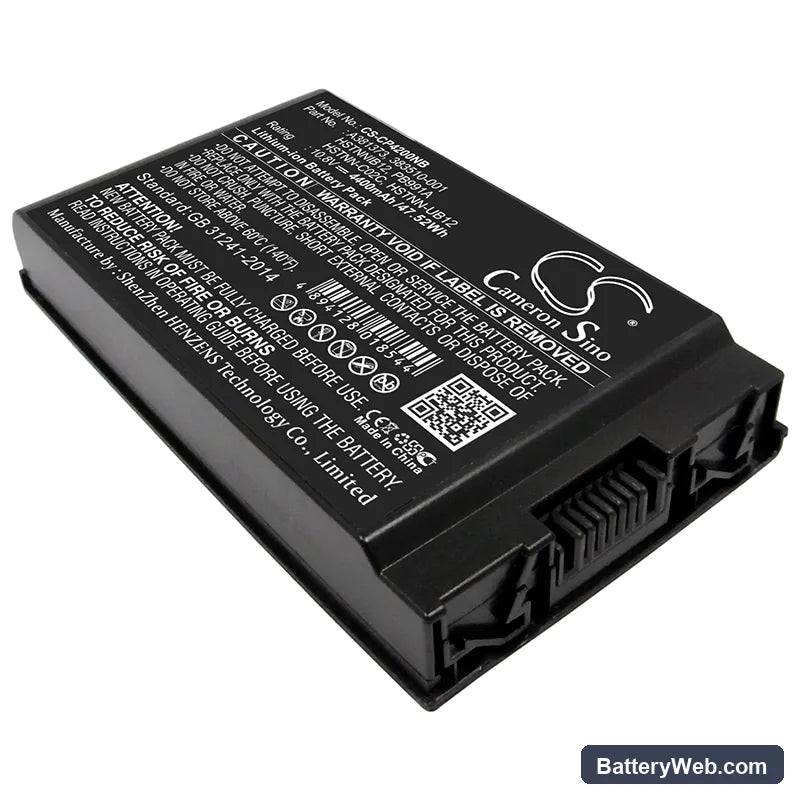 HP Business Notebook NC4400 Replacement Battery, 10.8V, 4400mAh, Li-ion 1