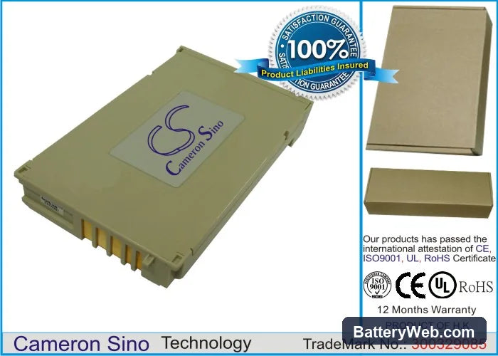 Compaq LTE 5150 Replacement Battery, 12V, 4000mAh, Ni-MH 1