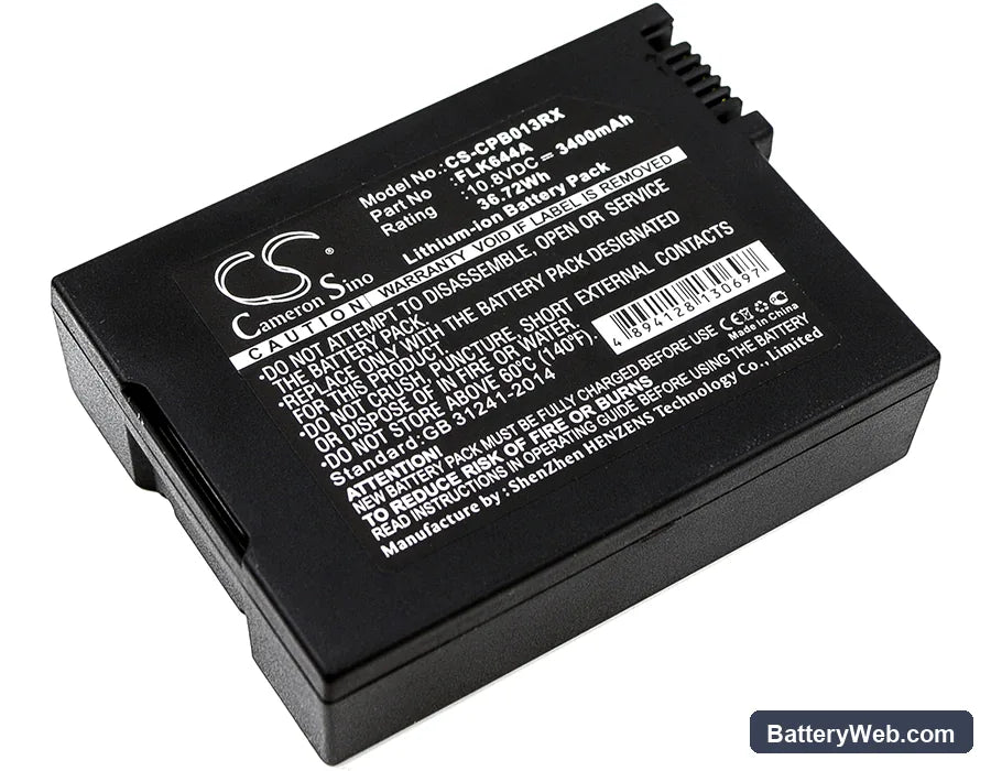 Pegatron DPQ3925 Replacement Battery, 10.8V, 3400mAh, Li-ion 1